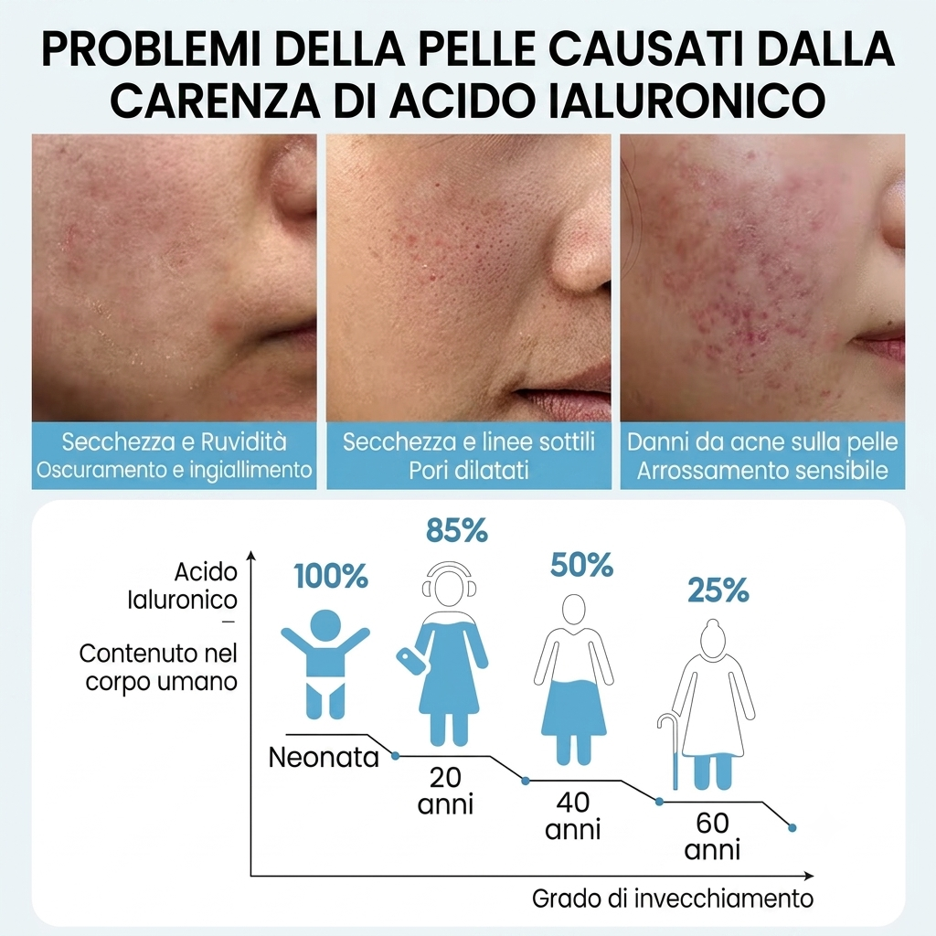 Siero Acido Ialuronico 4D – Idratazione Intensa e Pelle Radiosa