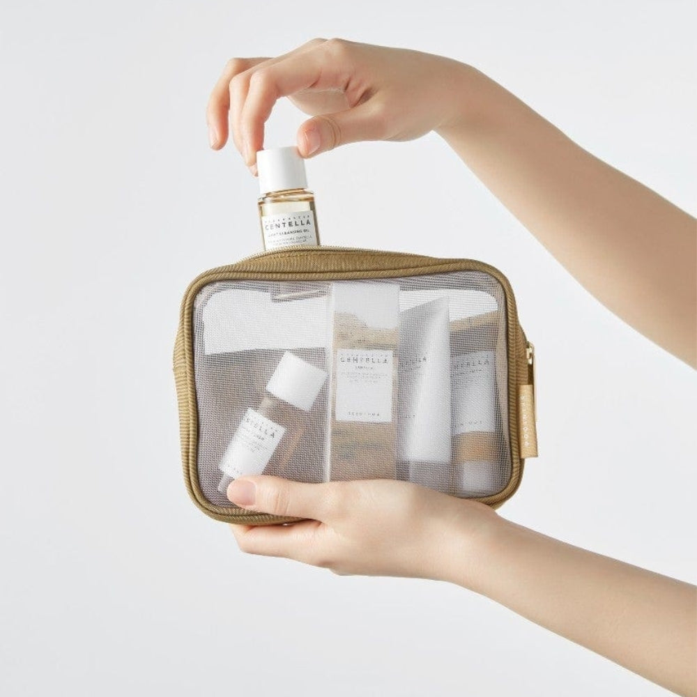 SKIN1004 Madagascar Centella Travel Kit – Routine Completa Lenitiva & Glow in Mini Size (5 Step Coreano)