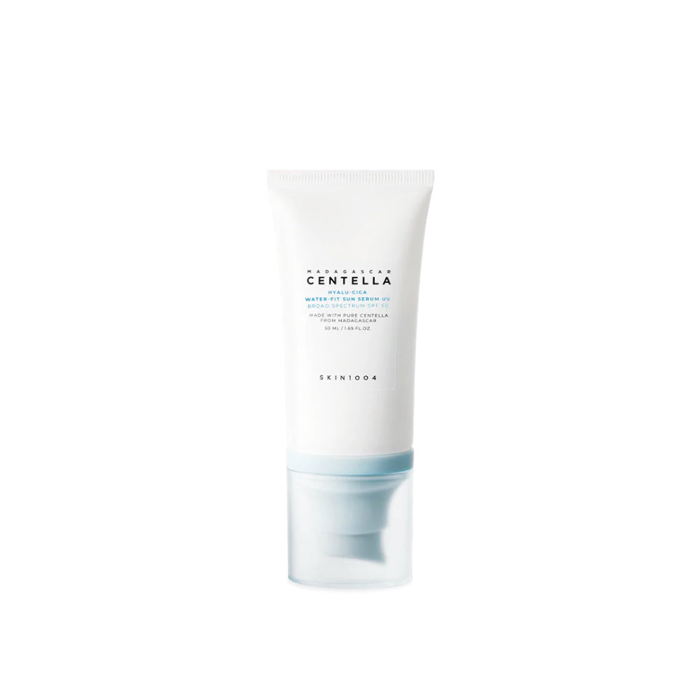 Siero Solare SPF50++Centella Madagascar – Protezione Totale + Idratazione Profonda Effetto Glow | Anti-Età & Lenitivo da 100ml