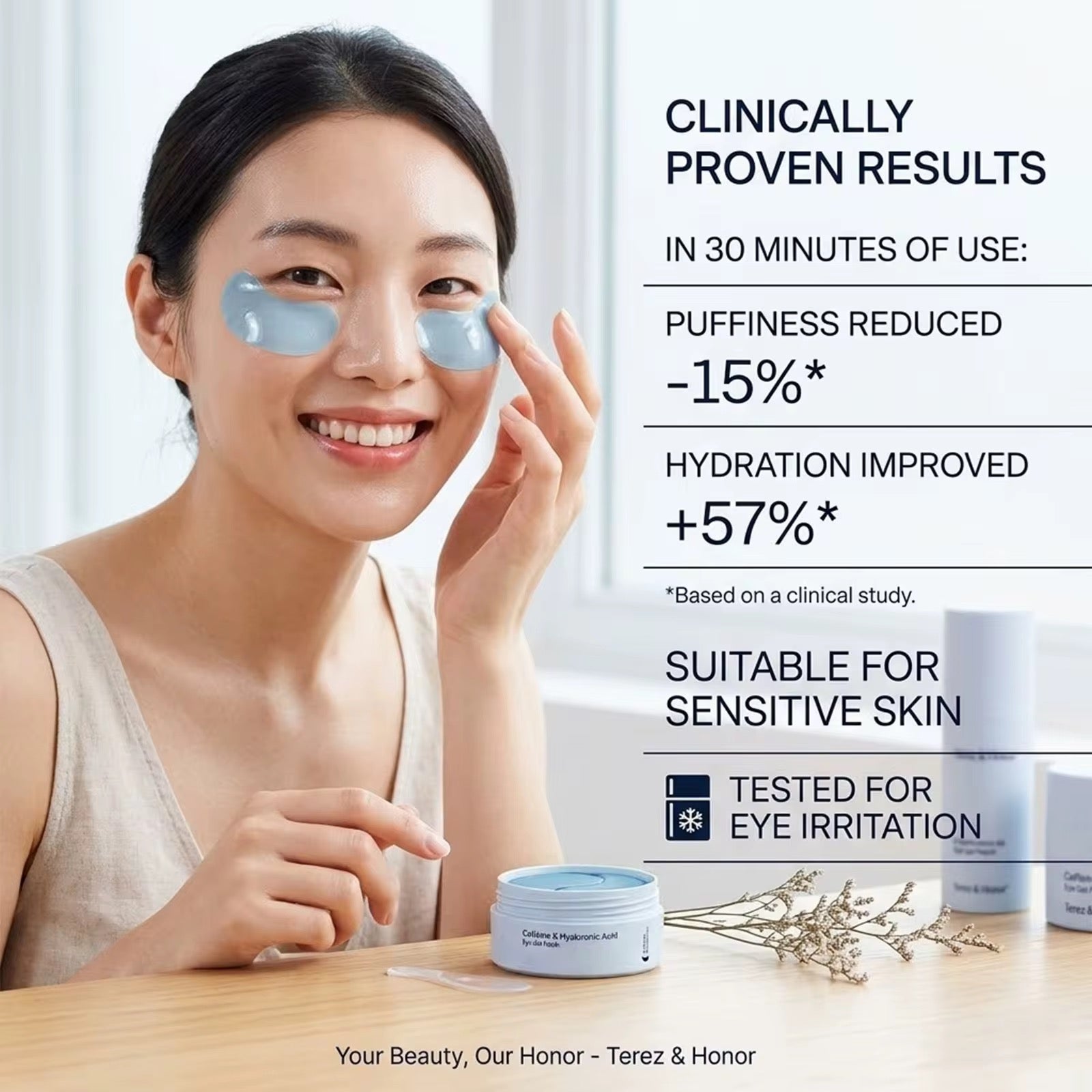 Caffeine & Hyaluronic Acid Eye Gel Patch